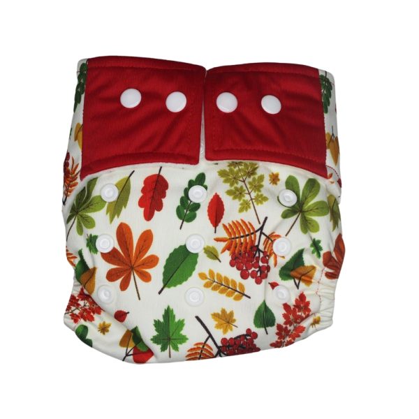 Cloth Diaper - Leaves Print