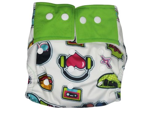 Cloth Diaper - Music Print