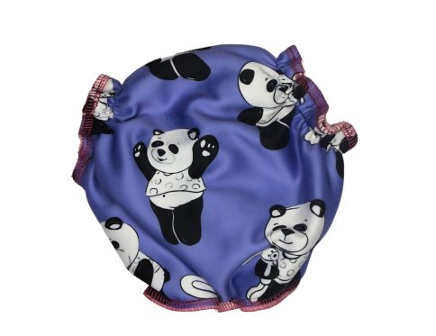 Dry Feel Langot - Dark Purple - Panda Print