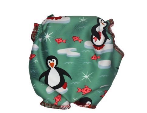 Dry Feel Langot - Green - Penguin Print