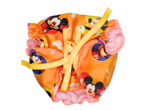 Dry Feel Langot - Orange - Mickey Mouse Print