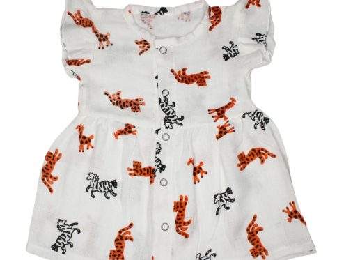 Muslin Frill Frocks Giraffe