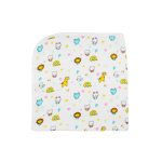 Muslin Hooded Towel 2 Layer Animas