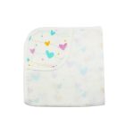 Muslin Hooded Towel 2-Layer Colour Love Hood