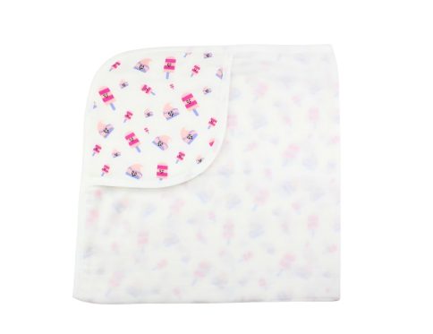 Muslin Hooded Towel 2-Layer Pop Slice Ice Hood