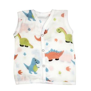 Muslin Jabla - Dinosaur Print