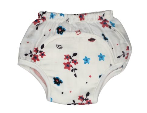 Muslin Padded Underwear - Flowers