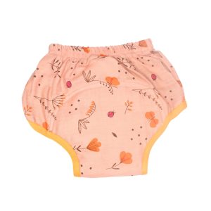 Muslin Padded Underwear Yellow Floral