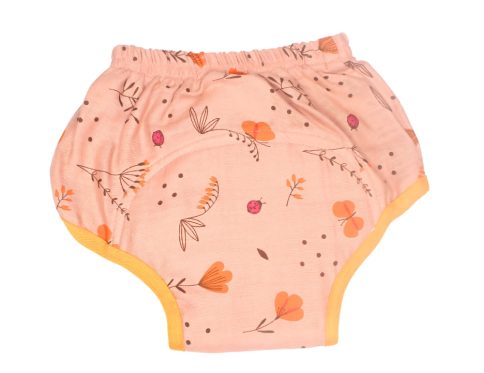 Muslin Padded Underwear Yellow Floral