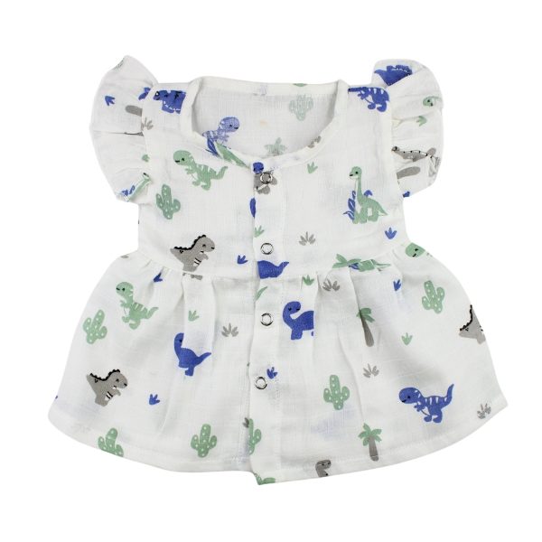 Muslin Frill Frocks Dino