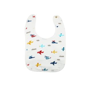 Muslin Bib Aeroplane