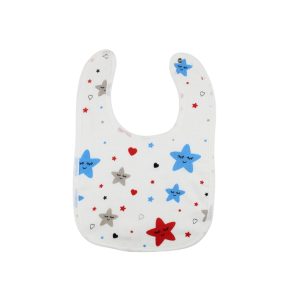 Muslin Bib Star