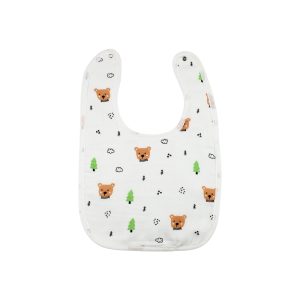 Muslin Bib Teddy