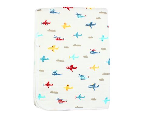 Muslin 8-Layer Blanket Aeroplane