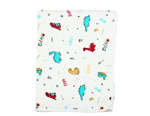 Muslin 8-Layer Blanket Dinosaur