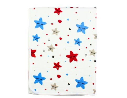 Muslin 8-Layer Blanket Star