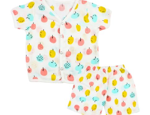 Muslin Co-ord Set Apple