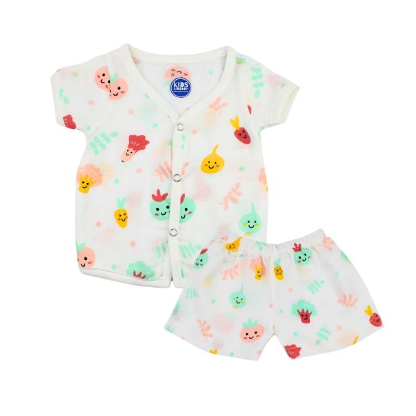 Muslin Co-ord Set Broccoli