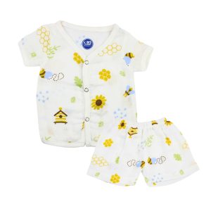 Muslin Co-ord Set Honeybee