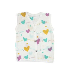 Muslin Jabla Colour Heart