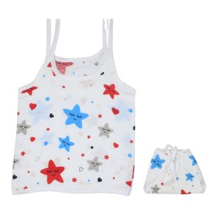 Muslin Knot Jabla Nappy Set Star