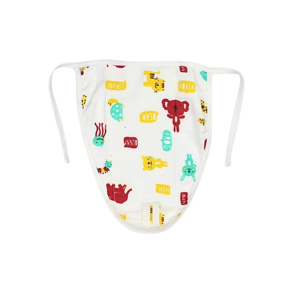 Muslin Nappy Red Elephant