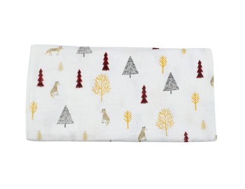 Muslin Towel 70x110 Fox in the Forest