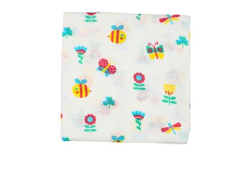 Muslin Swaddle Bee and Butterfly