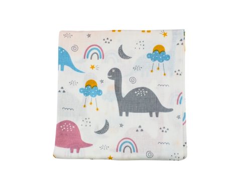 Muslin Swaddle Dino