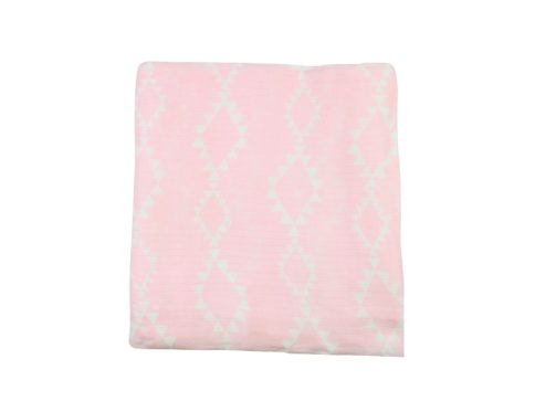 Muslin Swaddle Pink Diamond