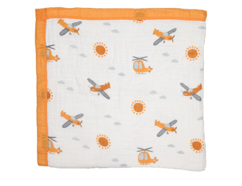 Crinkled Blanket Orange Flights