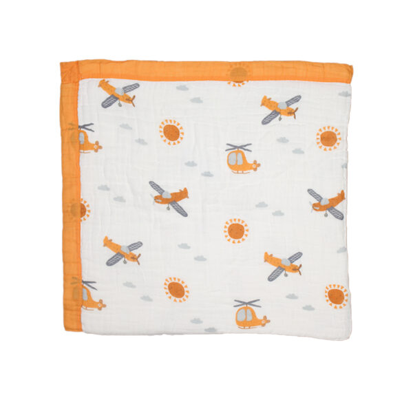 Crinkled Blanket Orange Flights