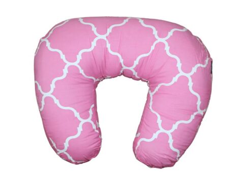 Feeding Pillow Pink Curves