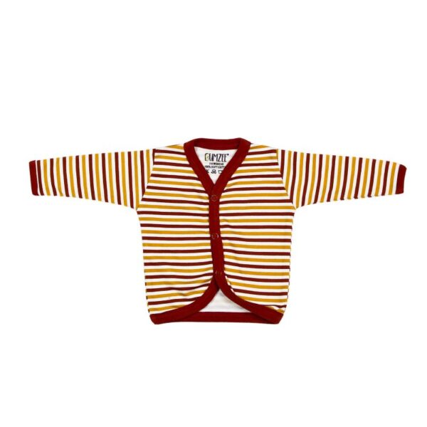 Full Sleeve Jabla Maroon Stripes