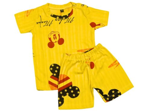 Knitted Cotton Co-ord Set Mickey